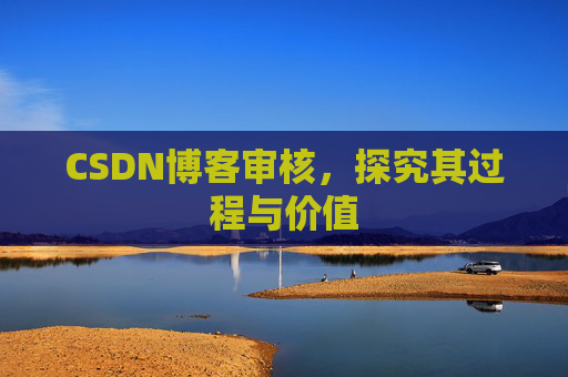CSDN博客审核,探究其过程与价值